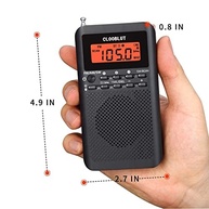 Rádio Portátil AM/FM/SW com LCD, Despertador e Timer - Recepção Superior - imagem 4