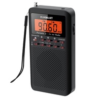 Rádio Portátil AM/FM/SW com LCD, Despertador e Timer - Recepção Superior - imagem 1