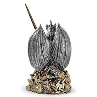 Dragão Medieval Guardião do Tesouro - Estátua em Resina Detalhada - imagem 5