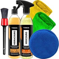 Kit Completo Vonixx Hidracouro e Higicouro + Acessórios Karbox para Detalhamento Automotivo - imagem 1