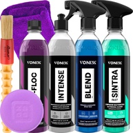 Kit Detalhamento Automotivo Vonixx: Sintra Fast, Higicouro, Hidracouro e Restaurax - imagem 1