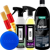 Kit Completo Detalhamento Automotivo: Limpador Borracha, Descontaminante Ferroso e Pretinho Vonixx - imagem 2