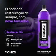 Kit Detalhamento Interno Vonixx: Revitalizador Restaurax, Blend Spray e Acessórios - imagem 3