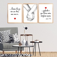 Quadro Casal Decoração: Amor em Cada Detalhe - imagem 2