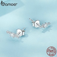 Brincos Bamoer Prata 925: Elegância em Cada Detalhe - imagem 2