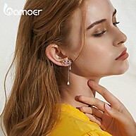 Brincos Prata 925 Bamoer: Elegância em Cada Detalhe - imagem 2