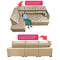 Sofá Cama inBox Platinum: Conforto e Versatilidade em Cada Detalhe - imagem 2