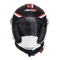 Capacete Street JOY23 SP Preto Fosco com Detalhes Vermelhos e Cinzas - Estilo e Segurança Urbana - imagem 3