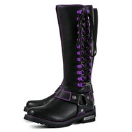 detalhes-de-renda-botas-femininas-e-a-com-ziper-motociclista-de-a