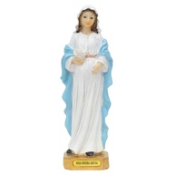 Nossa Senhora Grávida 16cm - Escultura em Resina com Detalhes Realistas para Decoração Religiosa - imagem 1