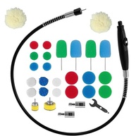 Mini Almofadas de Polimento para Detalhes de Carro - Conjunto Profissional de Esponjas Resistentes e Macias - imagem 2
