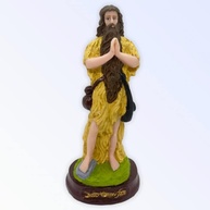 Imagem de Santo Onofre em Resina 14,5 cm - Detalhes Esmerados e Fé no Lar - imagem 1