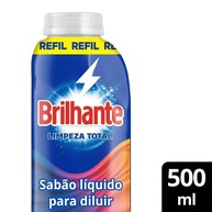 Detergente Brilhante 500ml: Limpeza Total e Econômica - imagem 1