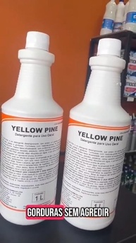 Detergente de Uso Geral Yellow Pine 5L - Limpeza Poderosa e Segura para Sua Casa - imagem 5