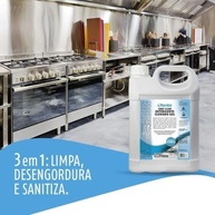 Chef Clor Detergente Clorado Gel 5L - Limpeza Profunda e Eliminação de Odores - imagem 3