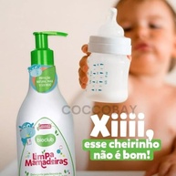 Kit 3 Detergentes Limpa Mamadeiras Bioclub® - Fórmula Natural 1,5L - imagem 4