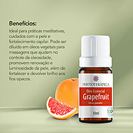 Óleo Essencial de Toranja Phytoterápica: Revitalizante e Detox - imagem 2