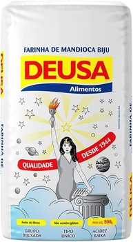 Farinha de Mandioca Biju 500g Deusa - imagem 1