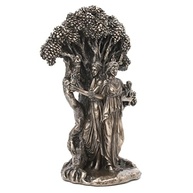 Estátua de Resina Hecate Deusa da Lua Tripla 19cm | Acabamento Bronze Antigo - imagem 4