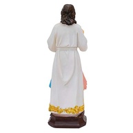 Estátua Jesus Misericordioso 15cm em Resina - Decore com Fé e Devocão - imagem 5