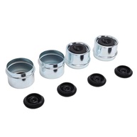 KIMISS Tampa de Graxa Cromada para Eixo de Reboque Dexter 2000-3500 LBS - Proteção Durável e Fácil Manutenção (4 Peças) - imagem 3