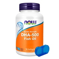 DHA-500 Now Foods: 250mg EPA, 90 Cápsulas + Porta Cápsulas - imagem 1
