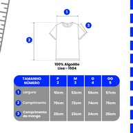 Camisetas Masculinas Algodão: Kit 3 para Academia e Dia a Dia - imagem 2