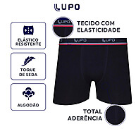 Cueca Boxer Lupo Algodão: Conforto no Dia a Dia! - imagem 2