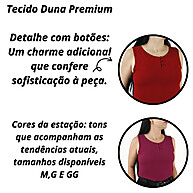 Blusa Regata Feminina Alça Larga com Botões: Conforto e Estilo no Dia a Dia - imagem 1