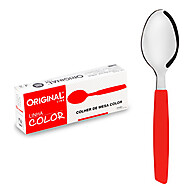 Colheres Inox Vermelhas: Kit 6/12/24 para o Dia a Dia 🍽️ - imagem 1
