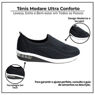 Tênis Modare Gel: Conforto Ortopédico para o Dia a Dia - imagem 2