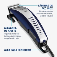 Cortador de Cabelos Mondial CR-07: Seu Estilo em Dia! - imagem 2