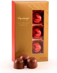 Bombons de Cereja e Chocolate Kopenhagen 150g, Caixa Presente para o Dia das Mães e Namorados - imagem 1