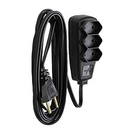 Extensão Elétrica Preta 1,3m 2P 10A 0,75mm² - Segurança e Praticidade para Seu Dia a Dia - imagem 2