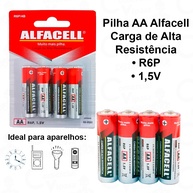 Pilhas Alfacell: Energia Duradoura para o Seu Dia! - imagem 2