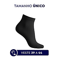 10 Pares Meia Cano Curto Dryfit Preto – Conforto e Estilo para Todo Dia - imagem 2