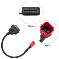 Cabo Adaptador OBD2 6 Pinos: Diagnóstico Completo para Moto Guzzi, Vespa, Yamaha, Harley Davidson e Mais! - imagem 5