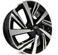 4 RODAS KR S46 YARIS ETIOS/ARO 15X6 / (4X100) ET38 cor:preta Diamantada - imagem 2