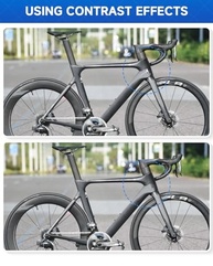 Tinta de Retoque para Bicicleta Giant - Cor Preto Diamante Brilhante #484848 - imagem 4