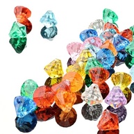 Pedras Preciosas Acrílicas para Artesanato - Diamantes Falsos Decorativos 300g - imagem 2