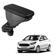 Apoio de Braço Premium Courvin Preto para Fiat Ka (2015 em diante) - Conforto e Estilo - imagem 3