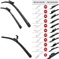 Kit 3 Palhetas Limpador Parabrisa Reforçada C4 (2007-2012) - Dianteiras + Traseira - imagem 5