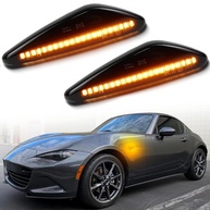 Kit Luzes LED Dianteiras Fumê para Mazda MX-5 Miata & Fiat 124 Spider - Upgrade de Segurança e Estilo - imagem 1