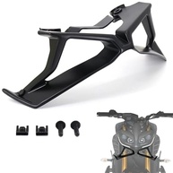 Asas Aerodinâmicas para Yamaha MT-09 (2017-2020): Spoiler Dianteiro Nu Preto - Estilo e Performance! - imagem 2