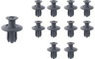 Grampo Para-barro Dianteiro HB20, Cerato, Picanto, Sorento, Soul, Sportage, Tiggo 2 e Mais - Fixação Segura - imagem 1