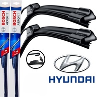 Par Palheta Limpador Parabrisa Dianteiro Silicone Bosch para Hyundai IX35 (2008-2024) - imagem 3