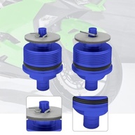 Tampas de Parafuso Amortecedor Dianteiro JicSuXi para Moto 250 CBR250 MC19 MC22 - Azul Resistente - imagem 5