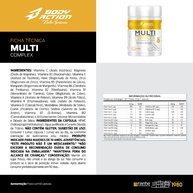 Multicomplex Bodyaction: Vitamina Completa Diária - imagem 2