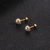 Brincos Redondos Banhados a Ouro 18K: Elegância Diária - imagem 2