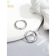 Brincos Argola Folheada Platina: Elegância Diária - imagem 2
